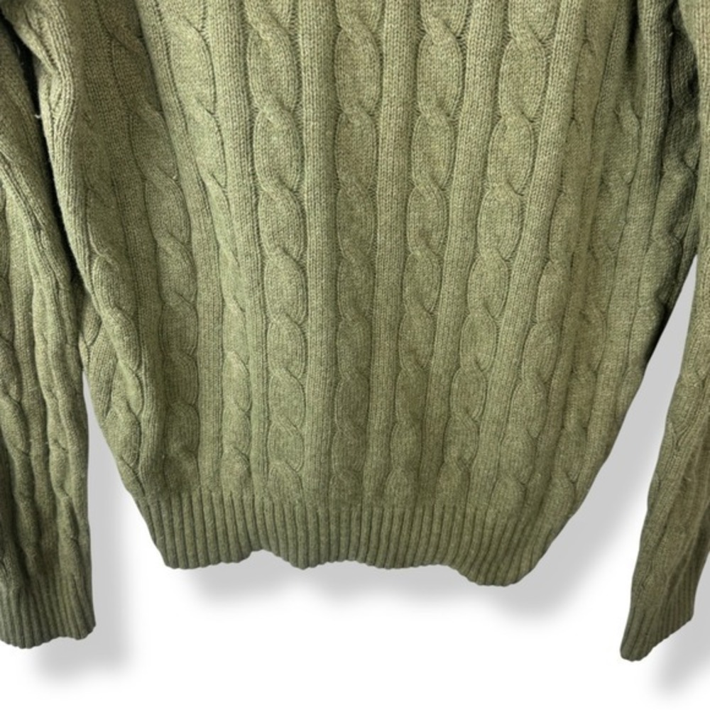 90s Vintage Eddie Bauer Angora Blend Sweater Womens Size Medium Cable Knit Japan - Picture 11 of 11